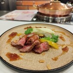 特選近江牛レストラン ティファニー - ハンバーグランチの前菜