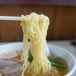 あさひや食堂 - 2番ラーメン+おにぎり（￥700税込み）