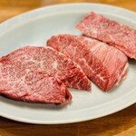 炭火焼肉ホルモンさわいし - おかわり特選ハラミ