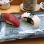 たべごろ寿司 - マグロ・タコ