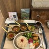 ヤミーズ 旧ヤム邸 - ぜんがけカレー４種（玄米、彩り野菜と春キャベツの鶏鴨キーマ、辛口マンゴーポークキーマ、ピーナッツバターの担々牛豚キーマ、カルダモン香る濃厚胡麻味噌シチュー）