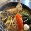 スープカレー GARAKU - 料理写真:やわらかチキンレッグと野菜（3辛200g）
1390円