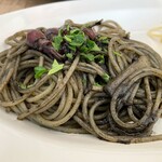 リトルネスト - ホタルイカのイカ墨ソース