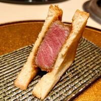 西麻布けんしろう - 厳選ヒレのブリオッシュカツサンド