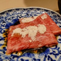 西麻布けんしろう - 和牛サーロインの焼きすき焼き