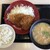 かつや - 料理写真:ロースメンチカツ定食(902円税込)豚汁大変更55円