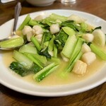 李園 - 小柱青菜炒め