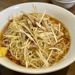 李園 - チャーシューとネギの冷やし麺