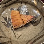 多仁本 - 焼き筍。お醤油をさっと塗って炭焼きに。これ、お代わりしたいです！