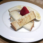 京橋千疋屋 - 【2014年2月再訪】バタートーストに果物。