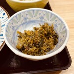 すき家 - 高菜漬け　130円