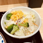 すき家 - 野菜サラダ　160円