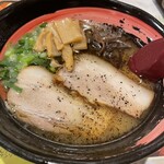 鳥取 鶏・とんこつラーメンつばさ - 焦がし醤油ラーメン