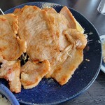 北海ラーメン 蝦夷 - 生姜焼き