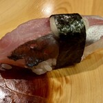 寿し処恵 - 新潟産　あじ