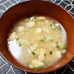 Nimben - 豆腐とねぎのおみそ汁（after）