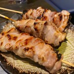 Yakitori Rippu - 串の向きが変えられている気配り