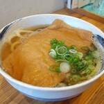 手づくりうどん 卯らら華 - きつねうどん　税込７５０円