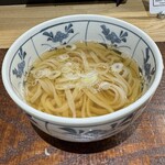 特撰ひやむぎ きわだち - ひやむぎ食べ比べ  一品目 かけ