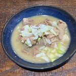 特撰ひやむぎ きわだち - スジもつ煮