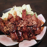 トントン囃子 - 特製トンテキ定食（ランチサービス価格800円）