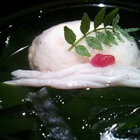 おおたに - 6300円コースの1品・湯葉真丈の椀物