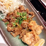 Washoku Nabedokoro Sushi Han - お肉は柔らかくて、唐揚げもヘルシーな油を使っていて油っぽく無くて美味しかったです♡(*^^*)
