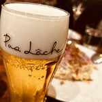 Pas Lache - 締めの生ビールw