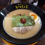 豚骨ラーメン いちもんじ - 豚骨醤油ラーメン600円