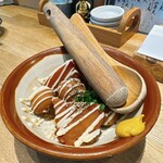 Uogashi Sakaba Fukuhamakin - おでんで作ったポテトサラダ