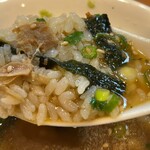 中華そば　らんまん - お茶漬けリフト