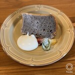 カイコマ キッチン - 紫芋のシフォン