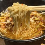 レストラン 菜 - 麺は細麺