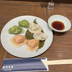 溢彩流香 餃子小厨 - 春の3色餃子（980円）