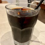 カフェフェルマータ - 味も量も満足のアイスコーヒー