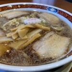 喜多方ラーメン　大安食堂 - 料理写真:喜多方醤油ラーメン　￥750