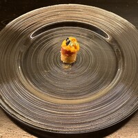 鮨 四 - とろたくとウニのミルフィーユ