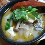 酒徒庵 - 牡蠣味噌煮