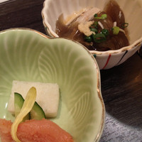 博多華味鳥 銀座4丁目店 - お通し