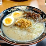 鹿児島ラーメン豚とろ - 半熟煮玉子ラーメン 1100円