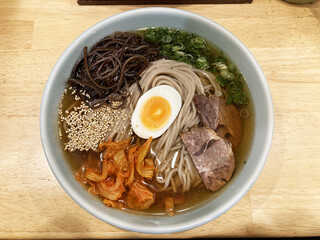 Tenobe Reimen Semmonten Rokusei - きくらげ冷麺（大盛）