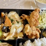 Chuugokuryouri Fujiya - 八宝菜、唐揚げ