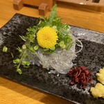 味のまる藤 - 生しらす刺し