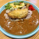 O-Jei Ko-Hi Tabemonoya Kafe-Tani Takafe - ローストチキンカレー