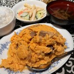 Chuugoku Meisai Gokuu - チャーシューたまご炒め定食