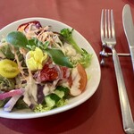オステリア イル ロカーレ - ランチサラダ