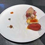 Japanese Soba Noodles 蔦 - 別皿の特製トッピング