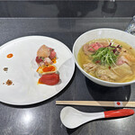 Japanese Soba Noodles 蔦 - 「特製トリュフ雲呑 塩Soba」¥4,000