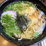 칸미도코로 아마카라 - 揚げ餅うどん…ヨモギ餅美味しかった