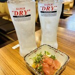 三ノ宮高架下市場 - 明太子（ごま油が最高）